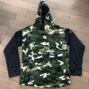 Nike Dri-Fit camo hoodie